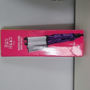 NWOT Bed Head massive shine wave artists-tourmaline ceramic deep waver. Purple.